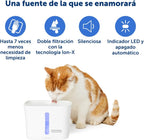 PetSafe Viva Pet Fountain - Encourages Healthy Hydration - Automatic Water Dispenser with Double Filtration - Ultra Quiet Water Fountain - Easy to Assemble & Clean - Stainless Steel - 64 oz | Whisper-Quiet Pump Encourages Hydration, BPA-Free, Dishwashe...