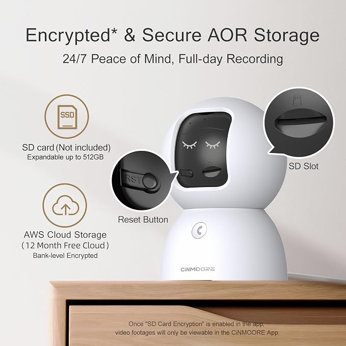 5G Security Camera Indoor, 3K Pet/Dog Camera with Speaker/Phone App, PTZ WiFi Baby Monitor Cameras for Home Security