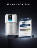 DREO Smart HEPA Air Purifier for Home, Up to 1176 ft², Air Cleaner for Large Rooms & Bedrooms, Wi-Fi/Voice/Alexa, Pets, Smoke, Dust, Pollen & Odors, PM2.5 Monitor, 4 Modes, DR-HAP009S (Dreo 539S)