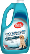 Simple Solution Oxy Pet Stain Remover, Carpet Cleaner, Pet Stains, Gallon | Upholstery Cleaner, Pet Odor Eliminator, Carpet Spray, Dog Urine Cleaner, Spot Cleaner, Waste & Vomit Odor, Cat Stains