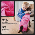 FUAMEY Dog Surgery Suit, Surgical Suit for Dogs, Dog Onesie for Surgery | Cone Collar Alternative, Abdominal Wound Protector, Anti Lick Suit, Soft Dog Bodysuit after Surgery Female Male, Rose Dye XL