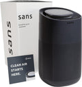 Sans True HEPA Air Purifier for Extra Large Rooms (1,854 sq ft) | UV-C Light Layer & Carbon Odor Absorption | Quiet 25dB Auto-Mode, Captures Smoke, Dust & Allergens