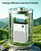 KOIOS H13 True HEPA Air Purifier for Home Bedroom 2500 sq ft, Carbon Filter | PM2.5 AQI Display & Auto Mode, 20dB Sleep Mode, Washable Filter & Filter Reminder for Pet Hair, Odors, Dust, Smoke, AP2503