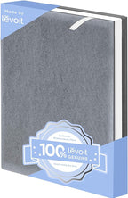 Levoit Vital 100 Air Purifier Replacement Filter, Genuine Air Filters | AHAM VERIFIDE, High-Efficiency Activated Carbon for Removal of Smoke, Odors, Allergens, Pollen, Vital 100-RF, White, 1 Pack