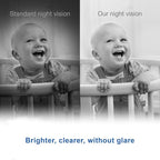 VTech Baby Monitor No WiFi, 2 Cameras & Remote Pan-Tilt-Zoom for Twins & Two Rooms – Hack-Proof, 19Hr Battery, 1000ft Range, Auto Night Vision, Temperature Sensor | VM923-2