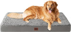 EHEYCIGA Orthopedic Dog Bed Extra Large with Removable Washable Cover,44x32 | Egg Crate Foam Support,Durable Oxford fabric,Non-Slip Bottom,Machine Washable,Soft Waterproof Plush Pet Bed Mat For Crate