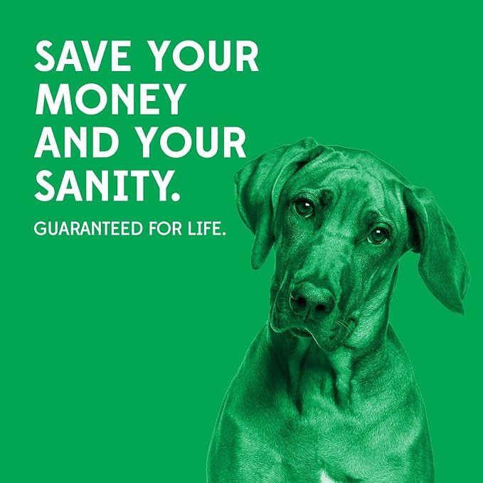 Goughnuts — Dog Toys for Aggressive Chewers | Virtually Indestructible Dog Toy Stick for Small Breeds | Heavy Duty Dog Toy | Green