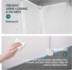 MEEXPAWS Cat Litter Box Enclosure Splash Guard Extra Large 28L × 21.5W x 18H inch, Light Weight Plastic Sheets with Cat Litter Mat Easy Clean (White) | Extra Large Litter Box Pee Shield, DIY Plastic Sheets Easy Clean, Litter Containment, Privacy Screen...