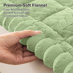Smiry Couch Cover for Dogs, Non Slip Fuzzy Pet Sofa Covers Washable | Sofa Slipcovers for 3 Cushion Couch, Soft Thick Furniture Protector for Cats Dogs, Against Fur, Dirt, Scratch (35.4"x82.7")