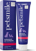 Petsmile VOHC Accepted Toothpaste, Rotisserie Chicken 4.2 Oz, Cats + Dogs | Pet-Approved, Calprox® Powered, Fights Plaque + Tartar, No-Brush Required, Human-Grade, 6-Month Supply, Clinically Proven