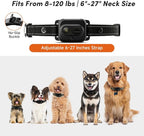 Next Gen Shock Collar for 2 Dogs, Real Time Dual-Dog Control, 4 Modes (Beep/Vibration/Safety Shock/Light), 4200FT Range, IPX8 Waterproof Dog Training Collar with Remote for Small Medium Large Dogs