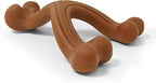 Nylabone Power Chew Easy-Hold Wishbone Dog Chew Toy, Small | Bison flavor, durable dog toys for aggressive chewers, discourages destructive chewing, for small breeds up to 25 lbs