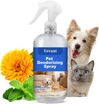 Pet Odor Eliminator Spray, for Cat & Dog Deodorizer, 16.9 fl.oz | Cat & Dog Deodorizer, Safe and non irritating, Removes Odors from Pet Secretions, Feces, Urine, For Furniture & Pet Supplies
