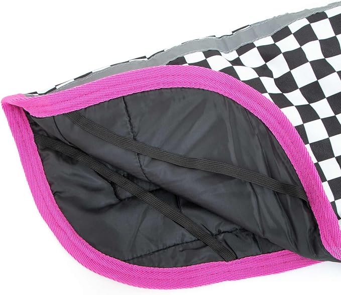 Jeffers Expression Dog Coat Waterproof Ripstop Winter Jacket 16" – 240g Insulated Blanket, Adjustable Belly & Chest Straps, Reflective Strips, Small to Large Breeds, Outdoor & Travel - Skater Pup