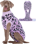 Kuoser Dog Recovery Suit After Surgery, Spay Neuter Surgical Suit for Dogs | Post Surgery Anti-Licking Dog Onesie Protects Wounds and Incisions, E-Collar & Cone Alternative Bodysuit for Female Male Dogs