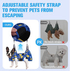 PAWCHIE Dog Grooming Hammock Harness for Dogs & Cats with Pet Nail Clipper Trimmer - Cat Hanger Sling for Trimming Clipping Nails- Dog Hammock Restraint Bag for Small Medium Large Dog, Navy Blue S
