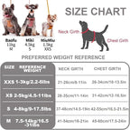 Puppytie Small Dog Harness and Leash Set, Silver Grey, S (9-17.5 lbs) | Dog Harness Small Sized Dog, Dog Leash for Small Dogs, Soft and Lightweight, Puppytie Dog Harness for Daily Walks