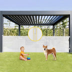 Reinforced 42” Tall x 160” Extra Wide Retractable Baby Gates with Support Rods, Extra Tall Baby Gate for Wide Openings, Pet Gates for Dogs Extra Wide Dog Gates for Doorways Indoor Outdoor, White