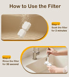 Cat Water Fountain Filter Replacement: 20Packs Pet Fountain Filter & Sponge for S15/S15-Pro/S15-Plus/S15-L,10 Months Set of Filters for GIOTOHUN ATMZIQXR IHOUONE KOOGMOON Dog Water Dispenser