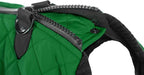 Gooby Fashion Vest Dog Jacket - Green, X-Large - Warm Zip Up Bomber Vest with Dual D Ring Leash - Winter Water Resistant Sweater - Dog Clothes for Small or Medium