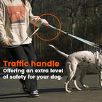 HOWGO Double Dog Leash,Tangle-Free 360 Swivel(Black, Pro S-M w.Handle) | Individually Adjustable Length, Double Padded Handles,Aviation Aluminum Hooks,Durable Nylon,No-Tangle Walking,All Breeds