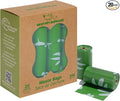 Best Pet Supplies GRS Poop Bags for Dogs - 300 Count, Green, | Scented, 50% Post-Consumer Recycled Plastic, Leak-proof, Easy-Tear perforations, Thick Bags, Fits Standard Holders