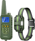 Dog Training Collar with Remote, 4-Mode Beep/Vibe/Shock/Light, IPX8 | Electronic Dog Shock Collar, E-Collar, Rechargeable, 3300FT, Fits Small Medium Large Dogs