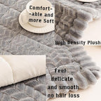 Mitid Sofa Cover Fuzzy Couch Cover for Pet, Couch Covers for Dogs Pets Mat | Washable Non-Slip Sofa Slipcover Cushion Protector Pets Friendly Mat, Dog Couch Cover, Square Couch Covers for Dogs Non Skid