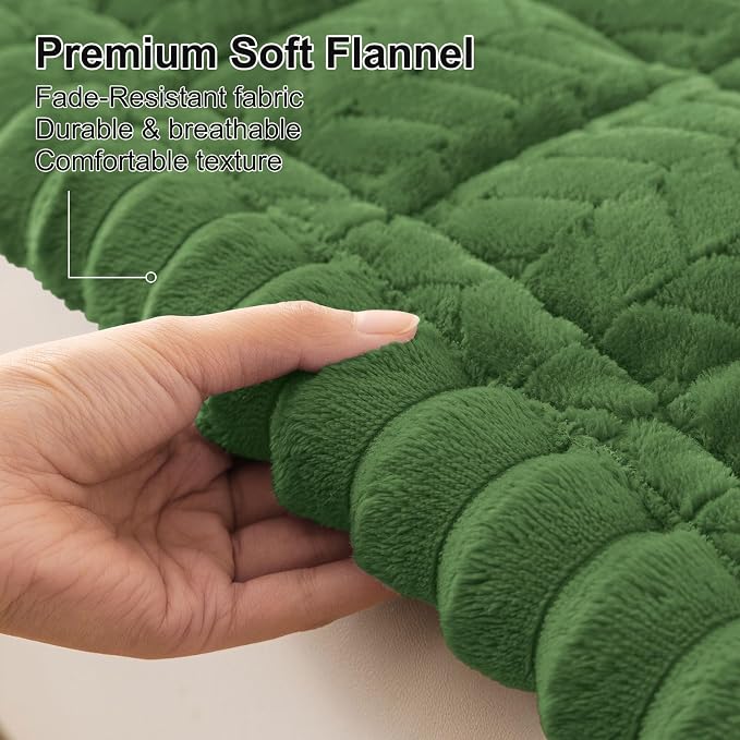 Smiry Couch Cover for Dogs, Non Slip Fuzzy Pet Sofa Covers Washable | Sofa Slipcovers for 3 Cushion Couch, Soft Thick Furniture Protector for Cats Dogs, Against Fur, Dirt, Scratch (43"x82.7")
