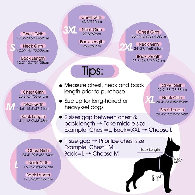 Lelepet Rain Coats for Dogs Waterproof, Pink, S | Four legs keeps fur clean and dry, Built in harness for easy outdoor trips, Adjustable detachable hood for flexible wear