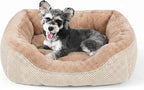 INVENHO Small Dog Bed Washable Orthopedic Calming Warming Durable Pet Bed with Anti-Slip Bottom