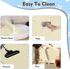 Cat Litter Mat 24" x 16",Soft Silicone Material, Easy Clean Waterproof No Slip Litter Tray Mat, Durable Cat Mat For Indoor,Garden