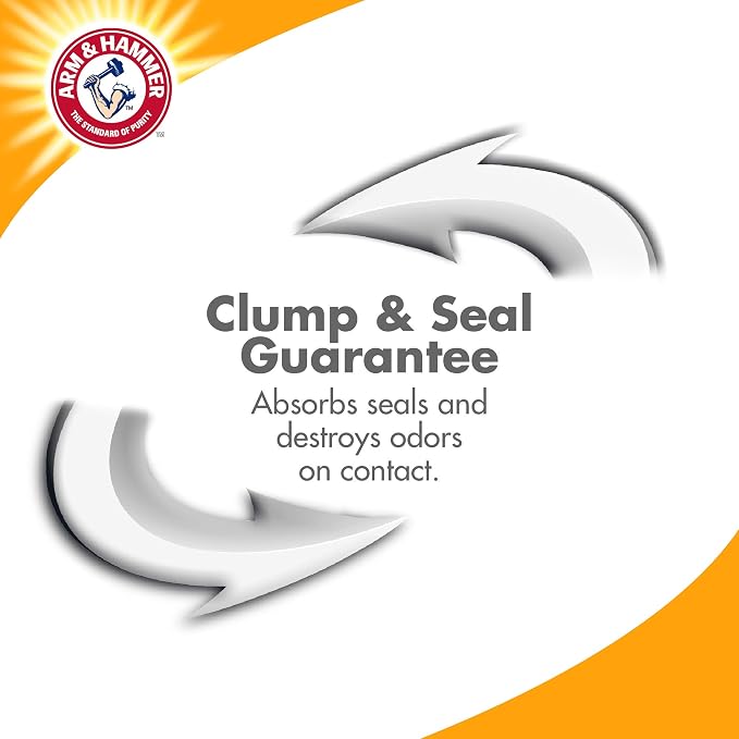 ARM & HAMMER Clump & Seal Cat Litter, Fresh Scent 14lb