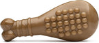BULLYMAKE Brown Tough Chew Turkey Leg Toy for Dogs, Durable Nylon Dog Toys for Aggressive Chewers, Dental Stimulating, Tough Chew, Boredom Busting, Pet Supplies, Made in USA