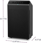 WINIX 5520 Air Purifier for Home Large Room Up to 1882 Ft² in 1 Hr With Air Quality Monitor, True HEPA, High Deodorization Carbon Filter and Auto Mode, Captures Pet Allergies, Smoke, Dust.