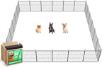 FXW MiniPaws Dog Playpen, Indoor, Yard & RV Camping, 24" H, 24 Panels | Portable, Expandable Layout, Tool-Free Setup, For Puppies & Small Dogs