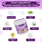 Dog & Cat Dental Wipes - Finger Toothbrush for Plaque, Tartar & Breath | Dental wipes help remove plaque, tartar & bad breath for dogs, cats & small pets, easy at-home oral care, 50 Wipes, Mint