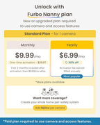 Furbo 360° Dog Camera [Paid Plan Required to Activate] | Stay connected with AI Dog & Home Safety Alerts, Treat Toss, Auto-Tracking, Video History, 2-Way Audio (Subscription 3mo min)