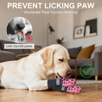 BEAUTYZOO Anti Slip Dog Socks to Prevent Licking Paws, Dog Shoes for Hot Pavement, Grip Socks for Dogs on Hardwood Floors, Dog Booties Alternative, Reflective&Washable Paw Protection for Senior Dogs