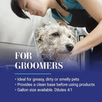 Chris Christensen Clean Start Clarifying Dog Shampoo - Pro-Vitamin Formula That Won’t Strip The Coat! Removes Product Build-up, Waxes, Oil and Dirt (16 Ounces)