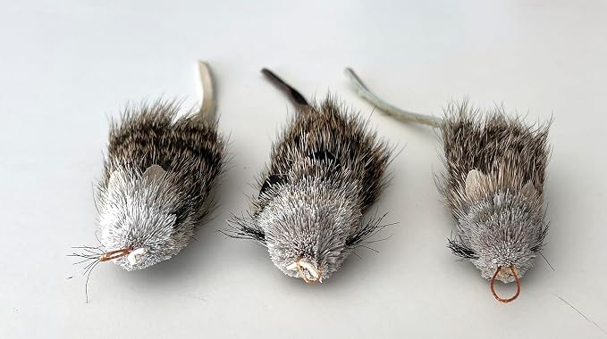 Fun Rat Pack 3 Pack of Rat/Rattie Refill/Attachment - Fits Wildcat and Popular Bird and Catcher Type Wands/Poles
