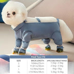Dog Rain Boots, Waterproof Dog Rain Shoes for All Weather, Anti Dirt Pants with Shoes, Adjustable Suspender Pants for Outdoor Walking & Paw Protectors（XL）