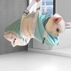 Cinf Cat Restraint Grooming Bag, Anti-Scratch Tool for Nail Trimming | Safe grooming restraint bag controls cat movement for bathing, nail trimming, injections and veterinary examinations