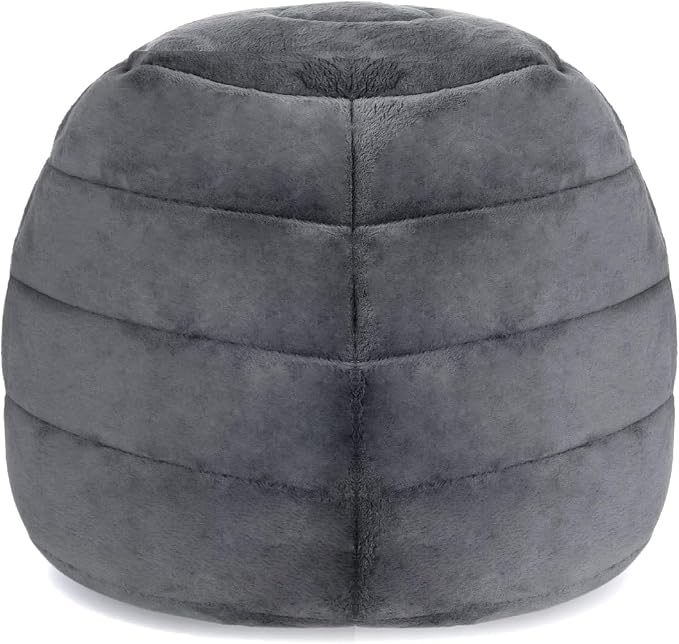 Hollypet Cat Bed Cave for Indoor Cats for Pets up to 15 lbs, Dark Gray | Warm Cat Bed Cats Igloo Cave Condo, Covered Kitty House with Removable Washable Cushion, Cozy Enclosed Pet Bed for Small Dogs