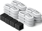 12-Pack Replacement Filters, For PUWF016, 6-Month Supply | Compatible With Battery Operated Cat Water Fountain PUWF016