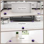 Interactive Cat Toys for Indoor Cats, Cat Treadmill Auto/Remote Control DIY Cat Mouse Hunting Toys, Keep Bored Kitten Dog Entertained to Chase, Feather Toy to Exercise Wheel-Purple