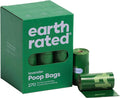 Earth Rated Dog Poop Bags on Refill Rolls, 270 Bags, Lavender | Guaranteed Leak Proof and Extra Thick Waste Bag Refill Rolls