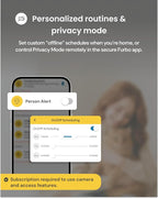 Furbo 360° Cat Camera [Paid Plan Required to Activate] | Stay connected with AI Cat & Home Safety Alerts, Auto-Tracking, Video History & 2-Way Audio. Paid Plan Required (3mo min)