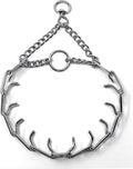Herm Sprenger Prong Dog Training Collar - 16" Long with 2.25mm Gauge (for Dogs up to 40lbs) - Fits 13" Neck, Extendable to 19" Neck with Additional Prong Links - Chrome Plated Steel, Made in Germany