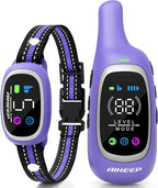 2-in-1 Dog Shock Collar and Bark Collar for Dogs – 3300FT Dog Training Collar with Remote, IP67 Waterproof e Collar with Anti-Bark/Beep/Vibration/Shock Modes for Small Medium Large Dog(8-120Lbs)